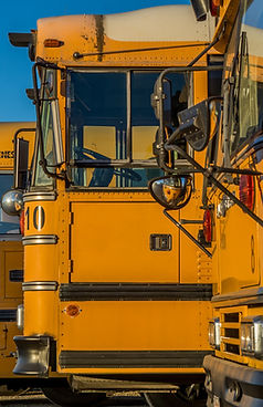 Parked School Buses